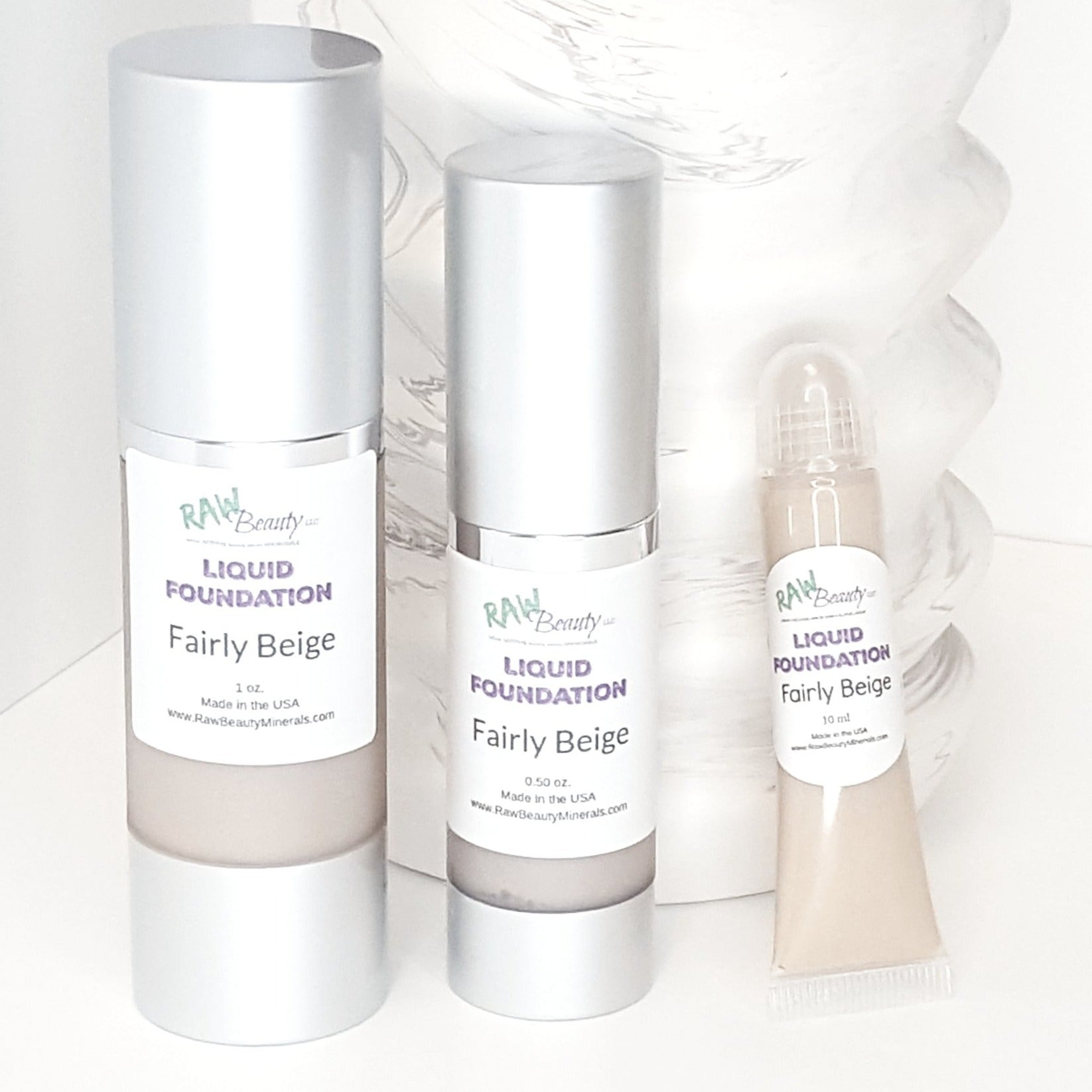 Liquid Foundation | Raw Beauty Minerals | Vegan BB Cream - .