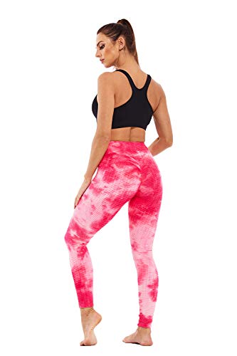 JGS1996 Women's High Waist Yoga Pants Tummy Control Slimming Booty Leggings Workout Running Butt Lift Tights - .