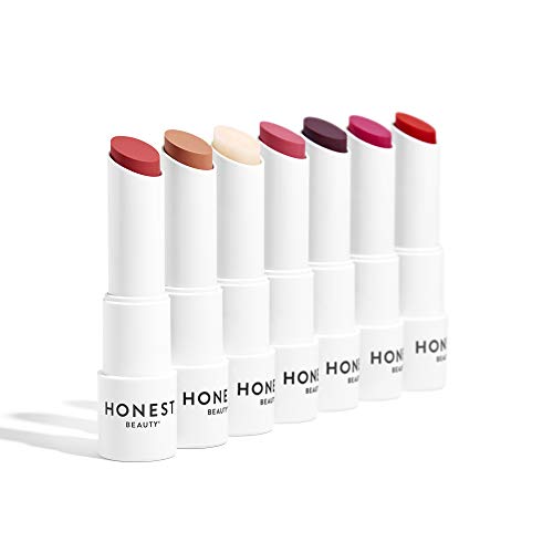 Honest Beauty Tinted Lip Balm, Summer Melon | Vegan | 6+ Hours Of Moisture | Paraben Free, Silicone Free, Cruelty Free | 0.141 Oz. (Packaging May Vary) - .