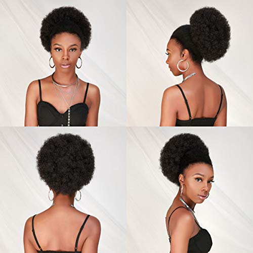 Instant Glitz Afro Puff Drawstring Ponytail - .