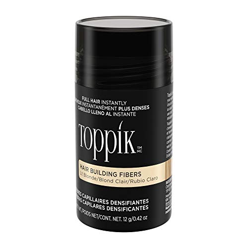 Toppik Hair Building Fibers, Black, 0.42 Oz