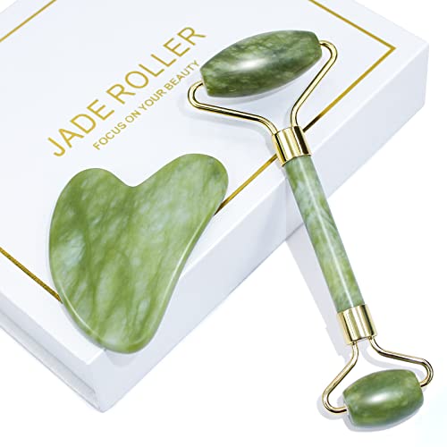 Jade Roller & Gua Sha, Face Roller - .