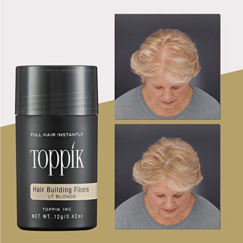 Toppik Hair Building Fibers, Black, 0.42 Oz - .