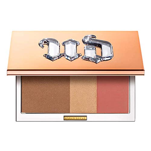 Urban Decay Stay Naked Threesome Palette, Naked - Bronzer, Highlighter & Blush Trio - Natural Satin Finish - Lasts Up To 14 Hours - .