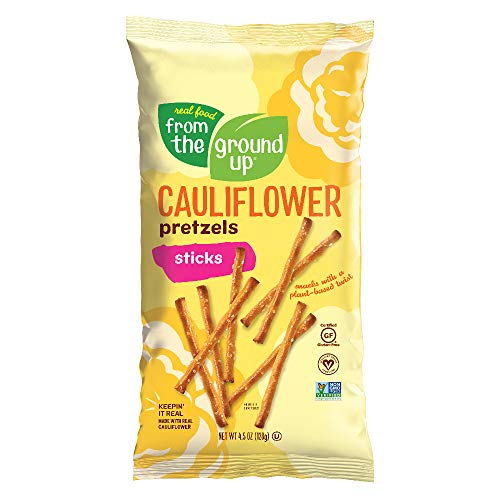 Vegan Cauliflower Pretzels | Gluten Free, Non-GMO, 6 Pack - .