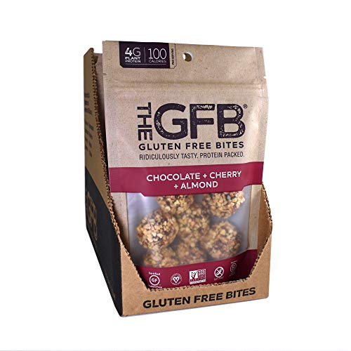 The GFB Gluten Free Protein Bites, Peanut Butter, 4 Ounce, Vegan, Dairy Free, Non GMO, Soy Free - .