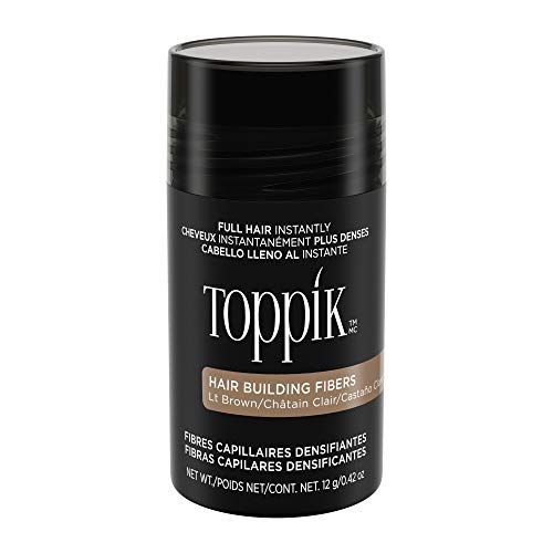 Toppik Hair Building Fibers, Black, 0.42 Oz