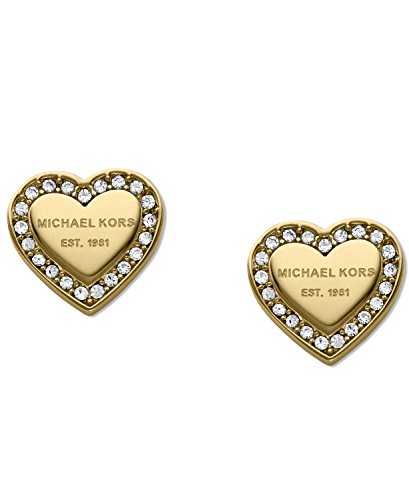 Michael Kors Gold Modern Brilliance Post Stud Earrings - .