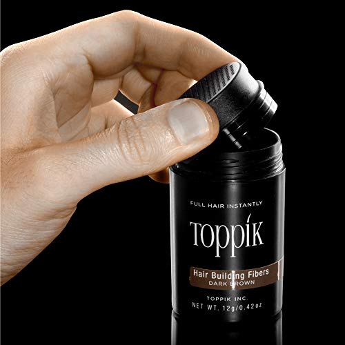 Toppik Hair Building Fibers, Black, 0.42 Oz - .