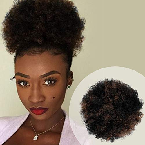 Instant Glitz Afro Puff Drawstring Ponytail - .