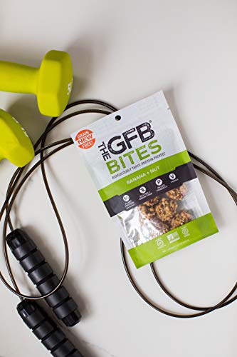 The GFB Gluten Free Protein Bites, Peanut Butter, 4 Ounce, Vegan, Dairy Free, Non GMO, Soy Free - .