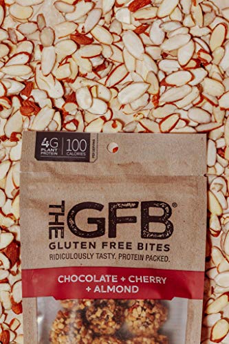 The GFB Gluten Free Protein Bites, Peanut Butter, 4 Ounce, Vegan, Dairy Free, Non GMO, Soy Free - .