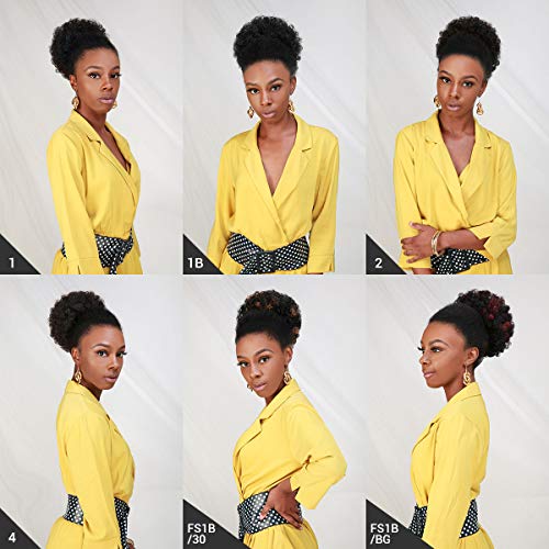 Instant Glitz Afro Puff Drawstring Ponytail - .