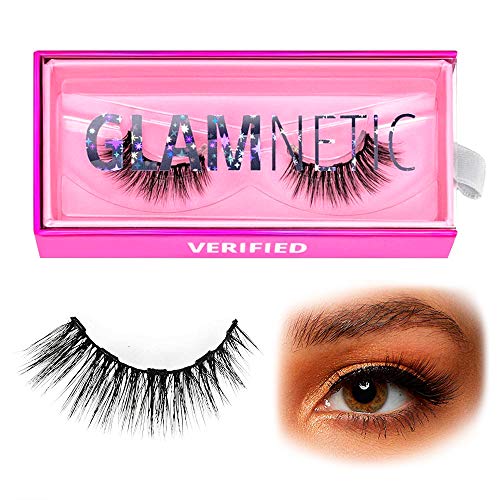 Glamnetic Lashes - Virgo | Vegan Magnetic Eyelashes, Short Round Faux Mink Lashes, Natural Look, Reusable up to 60 times - 1 Pair - .