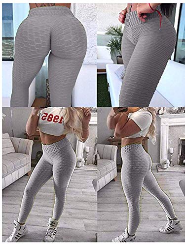 JGS1996 Women's High Waist Yoga Pants Tummy Control Slimming Booty Leggings Workout Running Butt Lift Tights - .