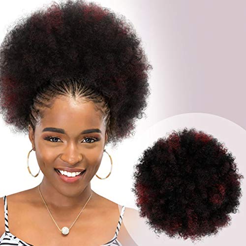 Instant Glitz Afro Puff Drawstring Ponytail - .