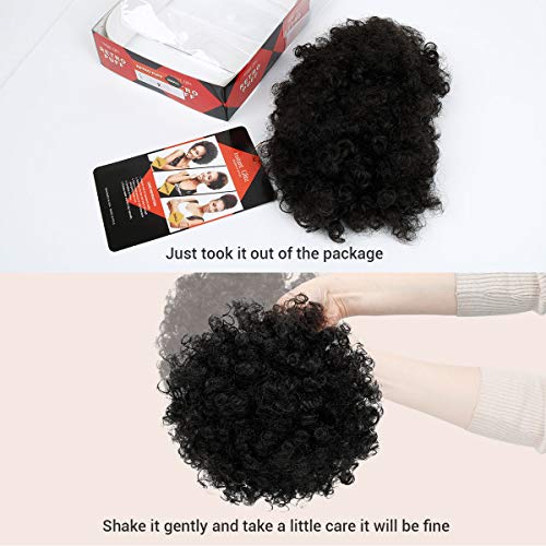 Instant Glitz Afro Puff Drawstring Ponytail - .