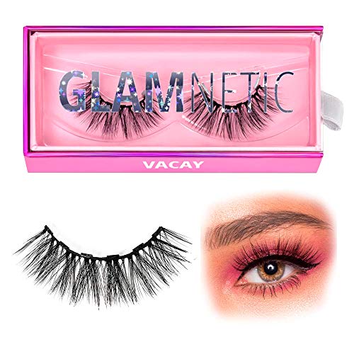 Glamnetic Lashes - Virgo | Vegan Magnetic Eyelashes, Short Round Faux Mink Lashes, Natural Look, Reusable up to 60 times - 1 Pair - .