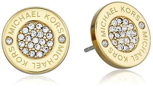 Michael Kors Gold Modern Brilliance Post Stud Earrings - .