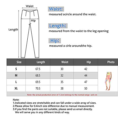 JGS1996 Women's High Waist Yoga Pants Tummy Control Slimming Booty Leggings Workout Running Butt Lift Tights - .