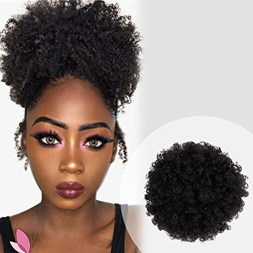 Instant Glitz Afro Puff Drawstring Ponytail - .