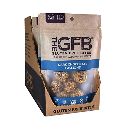 The GFB Gluten Free Protein Bites, Peanut Butter, 4 Ounce, Vegan, Dairy Free, Non GMO, Soy Free - .