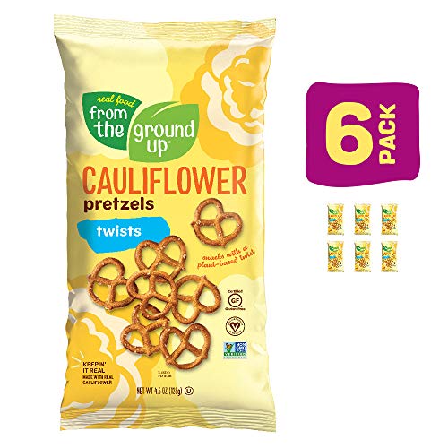 Vegan Cauliflower Pretzels | Gluten Free, Non-GMO, 6 Pack - .