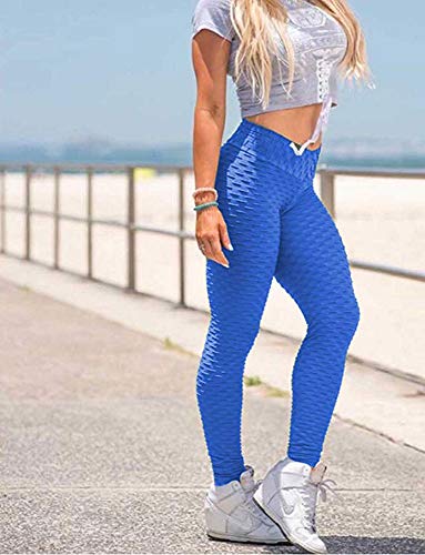 JGS1996 Women's High Waist Yoga Pants Tummy Control Slimming Booty Leggings Workout Running Butt Lift Tights - .