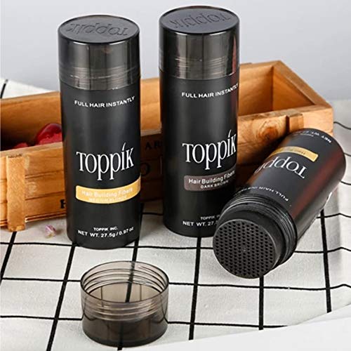 Toppik Hair Building Fibers, Black, 0.42 Oz - .