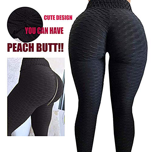 JGS1996 Women's High Waist Yoga Pants Tummy Control Slimming Booty Leggings Workout Running Butt Lift Tights - .