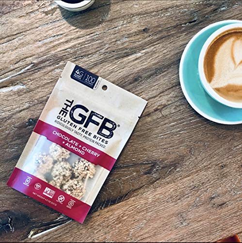 The GFB Gluten Free Protein Bites, Peanut Butter, 4 Ounce, Vegan, Dairy Free, Non GMO, Soy Free - .