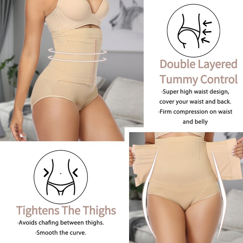 Women's Mid Section Control Body Shaper Hi-Waist - .