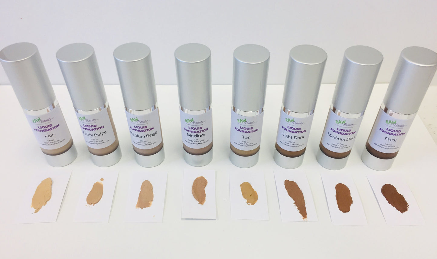 Liquid Foundation | Raw Beauty Minerals | Vegan BB Cream - .