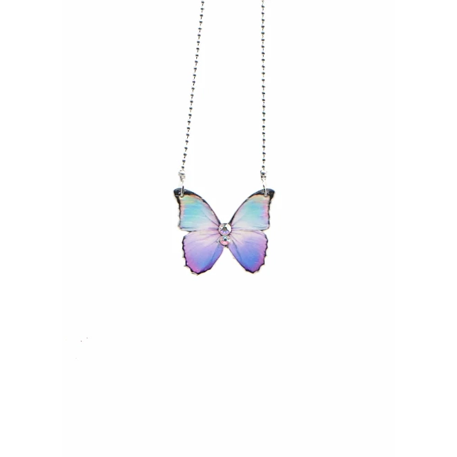 Butterfly Necklace - .