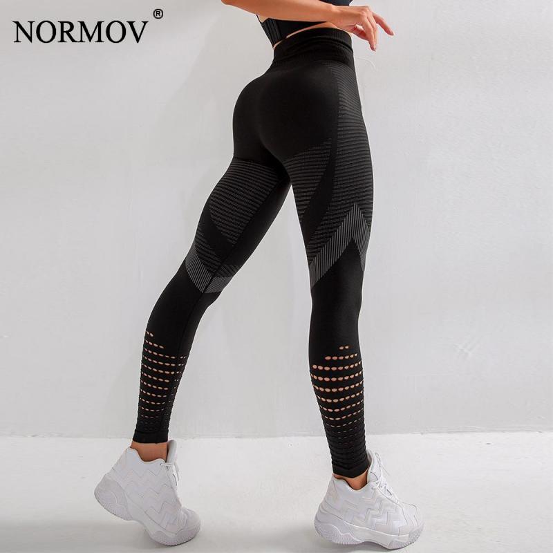 Seamless High Waist Push Up Leggings - .