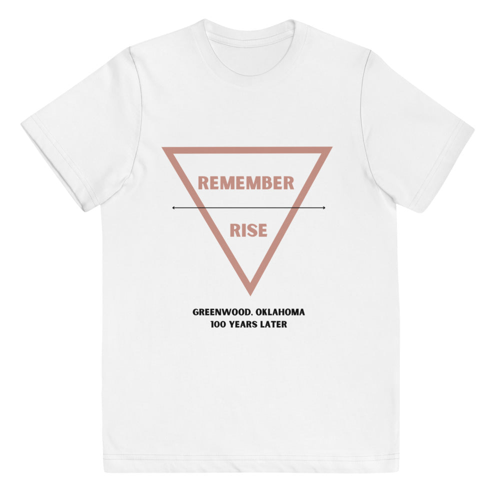 Remember + Rise Youth jersey t-shirt - .