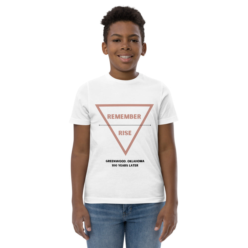 Remember + Rise Youth jersey t-shirt - .