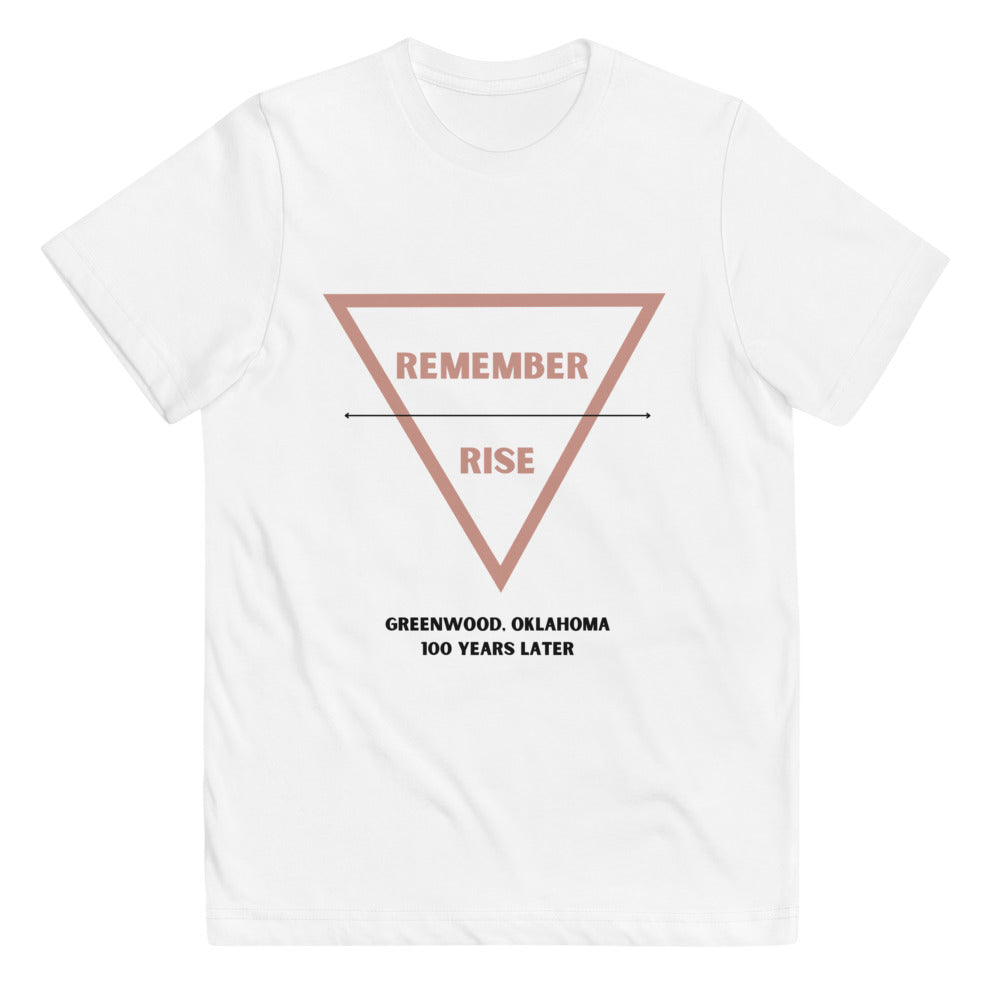 Remember + Rise Youth jersey t-shirt - .